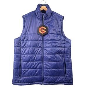 Wulcea Graphene Heated Vest Mens XL Navy Blue BHV532-NBL-XL Battery Included NEW